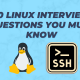 Linux Interview Questions