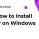 How to Install PIP on Windows