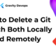 How to Delete a Git Branch Both Locally and Remotely