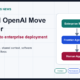 Editorial graphic showing HP and OpenAI moving Frontier AI agents from pilots to enterprise deployment