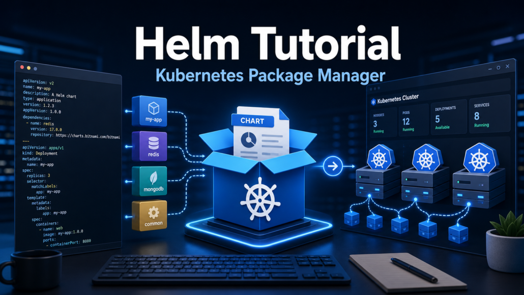 Helm Tutorial: Kubernetes Package Manager featured image