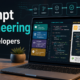 Editorial thumbnail for Prompt Engineering for Developers showing a developer workflow with prompt blocks, code, and model response.