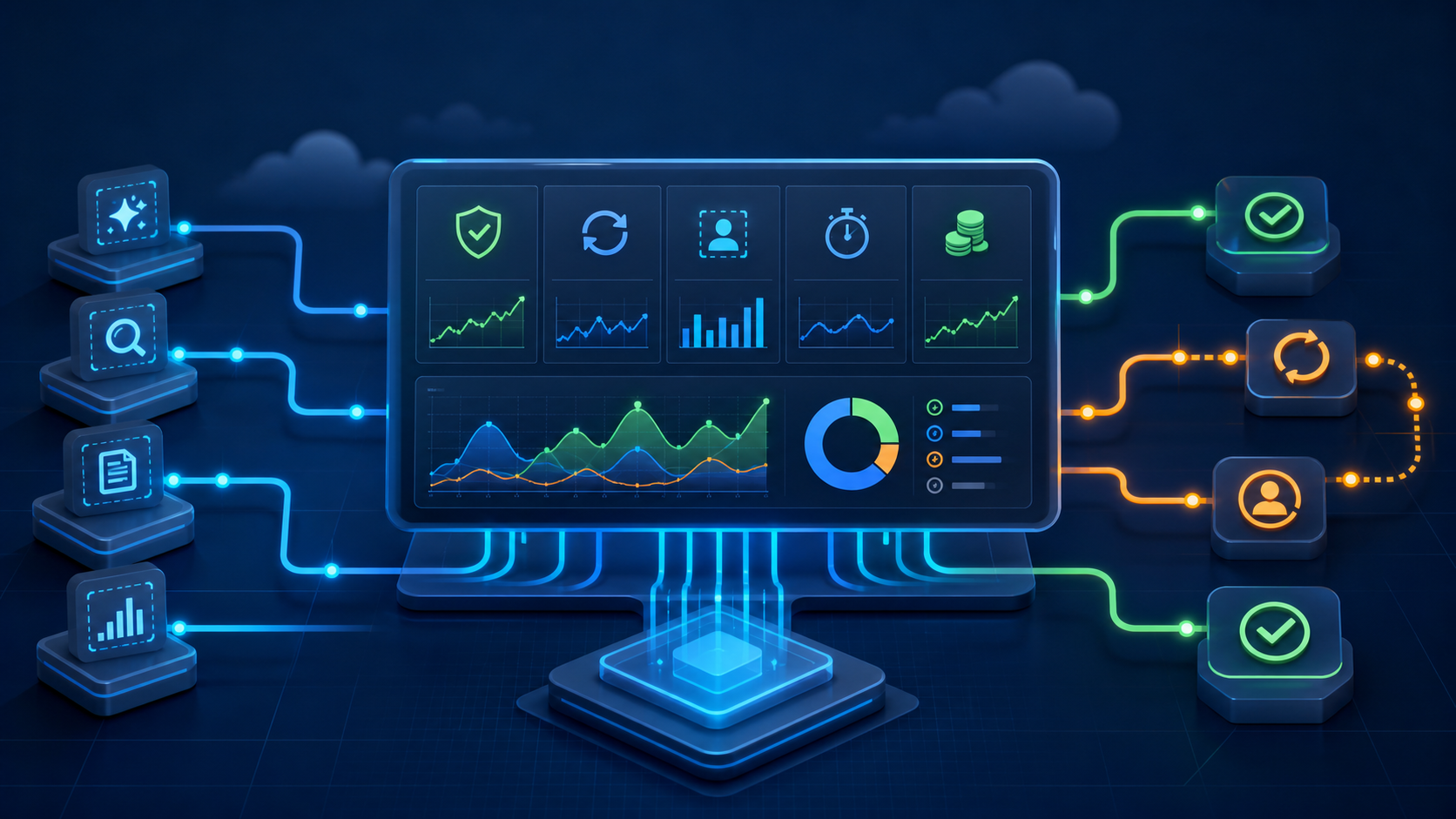 AI agent observability control plane tracking verification, retries, human review, latency and task cost across cloud workloads