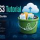 AWS S3 Tutorial: The Complete Guide featured image showing cloud object storage, security, lifecycle, and CLI concepts.