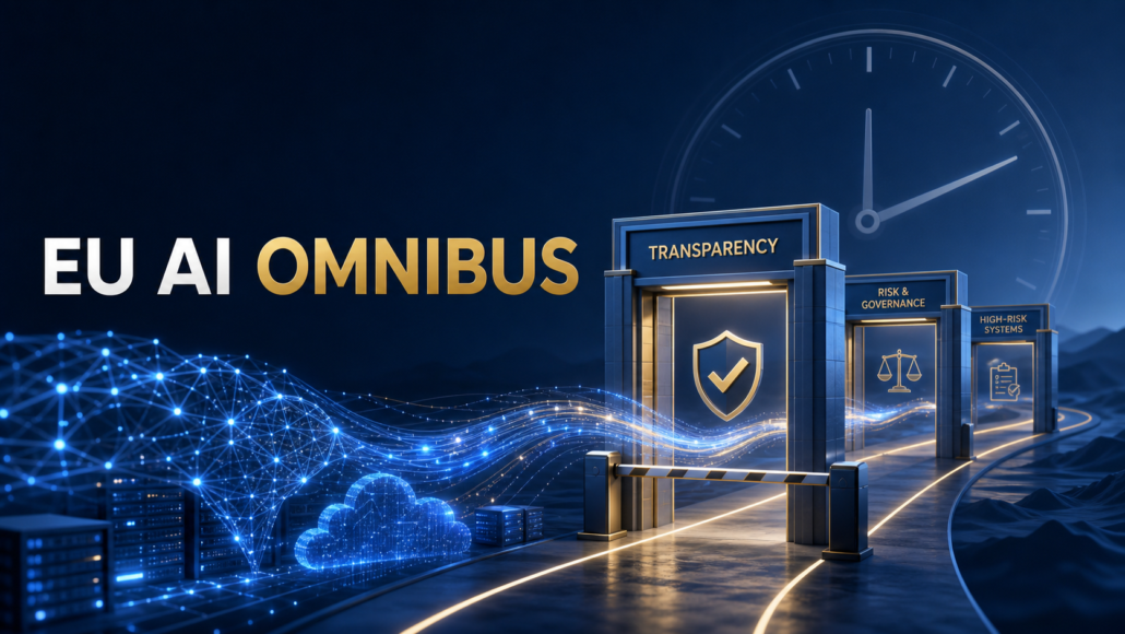 EU AI Omnibus transparency checkpoint for cloud and AI infrastructure