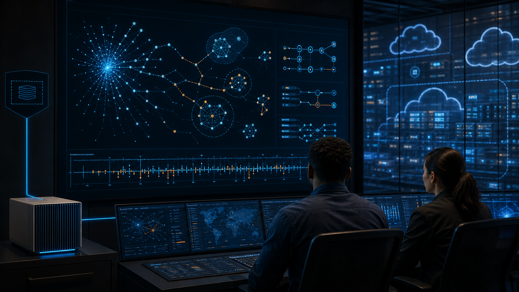 Security operations team using private AI analysis to reconstruct thousands of cloud attack events