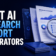 Best AI research report generators shown as cited reports under source verification