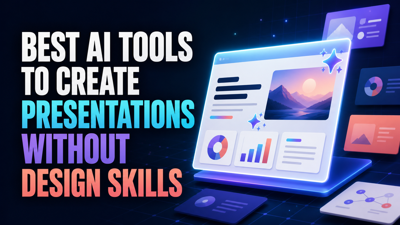 Best AI tools to create presentations without design skills comparison