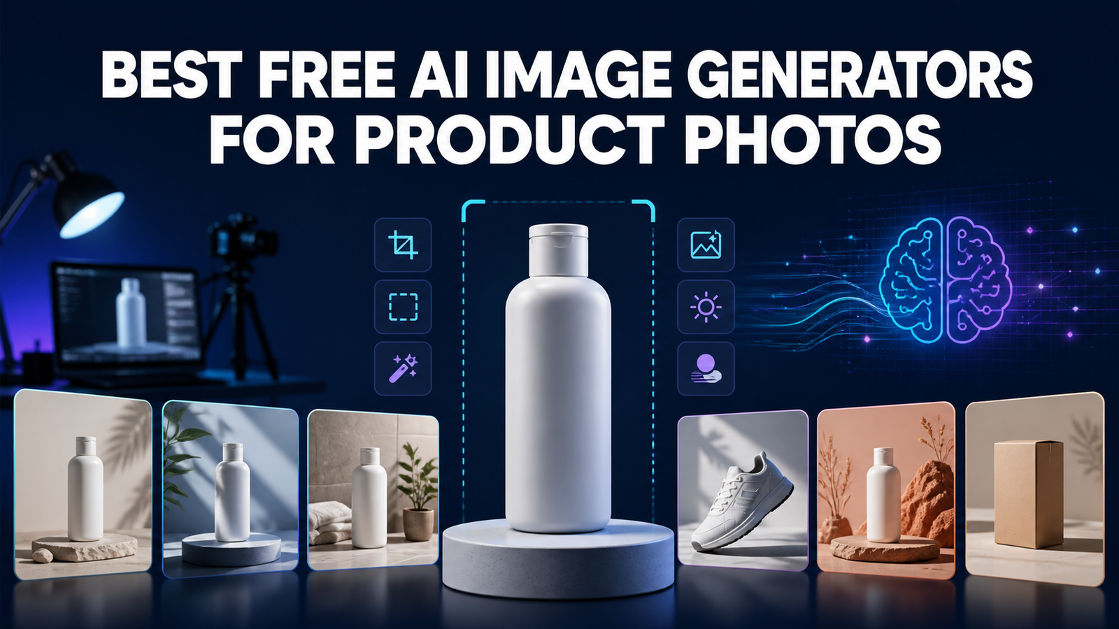 Best free AI image generators for product photos comparison