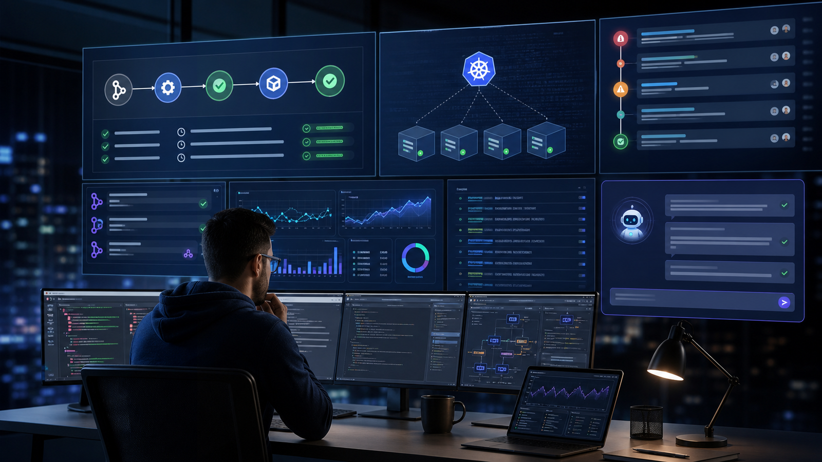 AI DevOps prompt engineering workflow for CI/CD, Kubernetes, and incident response