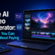 Free AI video generator with seven no-cost tools and export checks