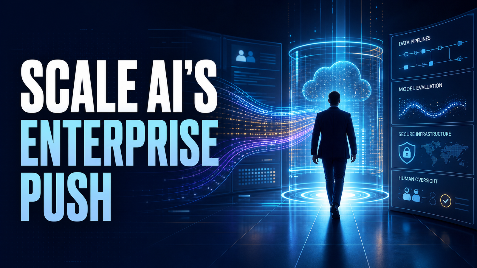 Scale AI enterprise push across data pipelines, model evaluation, secure infrastructure and human oversight