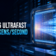 Abstract high-speed AI inference system representing OpenAI GPT-5.6 Ultrafast processing on wafer-scale computing