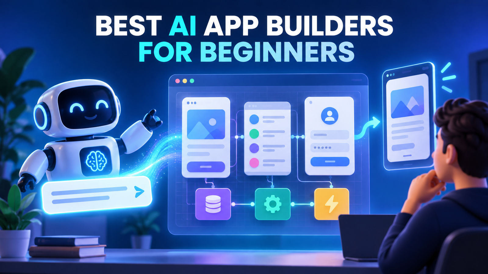 Best AI app builders for beginners compared