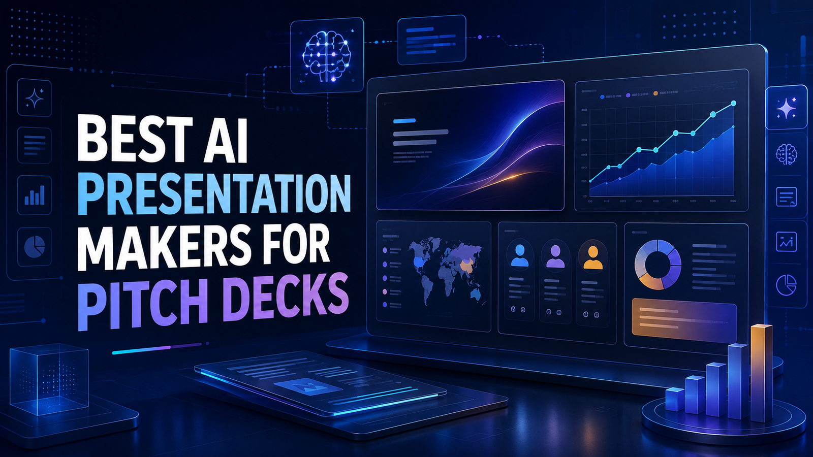 Best AI presentation makers for pitch decks comparison