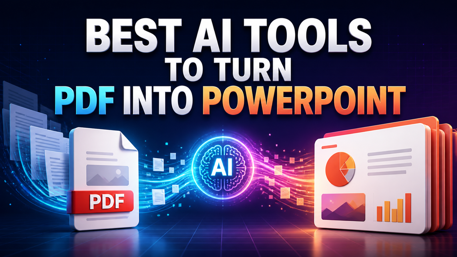 Best AI tools to turn PDF into PowerPoint comparison