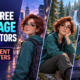 Best free AI image generators for consistent characters shown across three different scenes