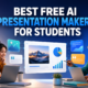 Best free AI presentation makers for students comparison