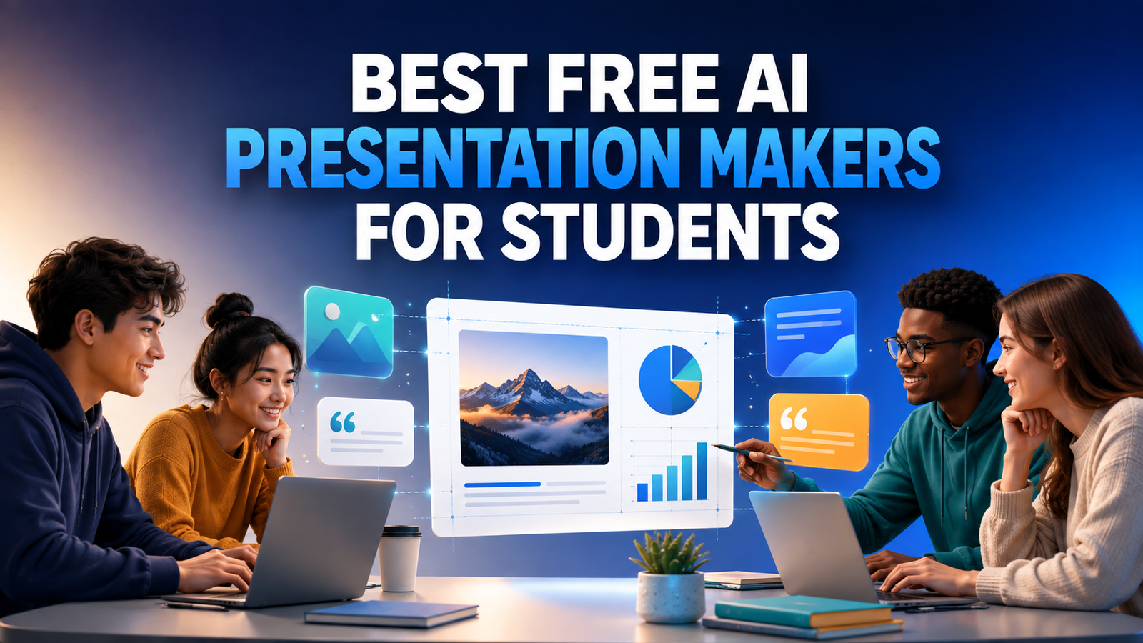 Best free AI presentation makers for students comparison