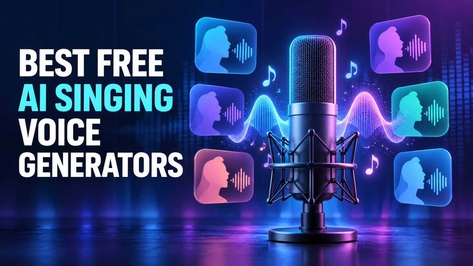 Best free AI singing voice generators comparison