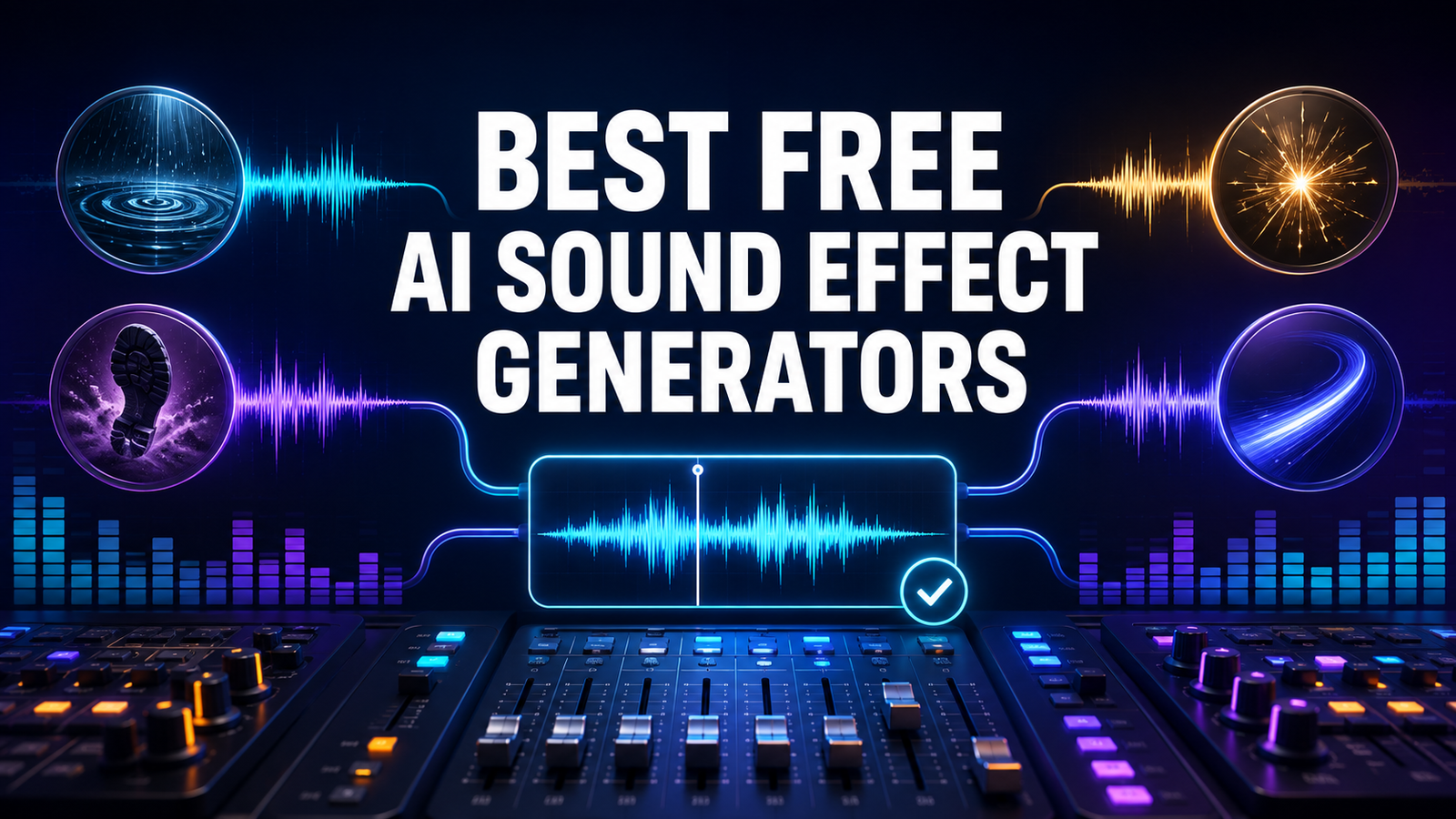 Best free AI sound effect generators comparison
