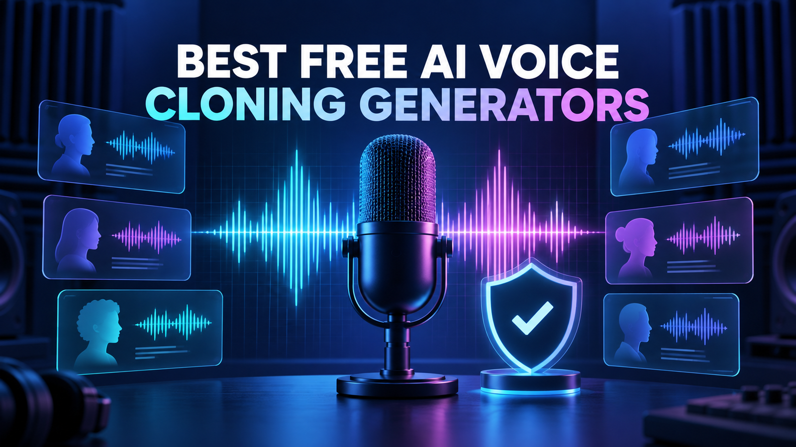 Best free AI voice cloning generators comparison