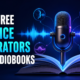 Best free AI voice generators for audiobooks comparison