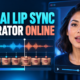 Free AI lip sync generator online comparison