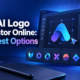 Free AI logo generator online with editable brand marks and export formats