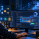 Java developer reviewing an AI-assisted code change with build, test and security checks