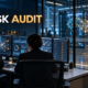 Independent AI auditors reviewing model safety telemetry inside a secure controlled-access operations environment