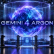 Abstract editorial visualization of Gemini 4 Argon powering long-running coding and cybersecurity workflows behind a controlled access boundary