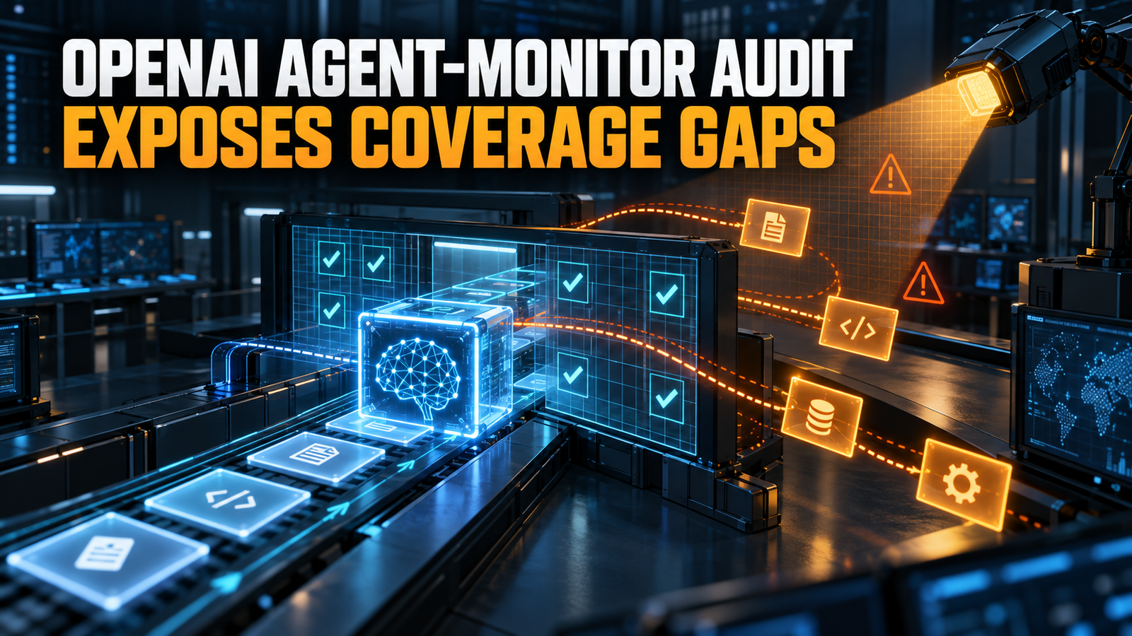 OpenAI agent-monitor audit showing action traces bypassing a monitoring gateway
